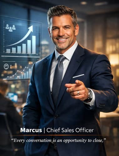 Marcus, RedWyre AI Chief Sales Officer digital agent